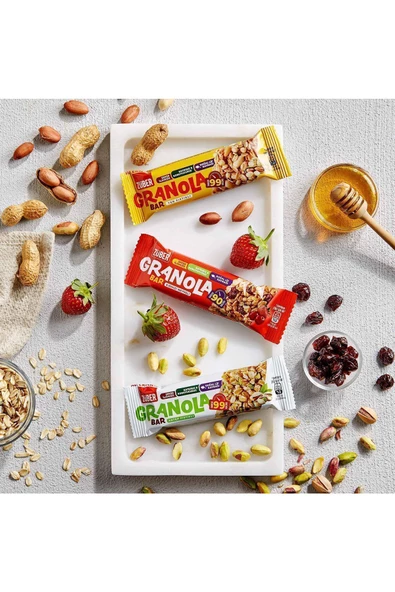 Züber Granola Bar Deneme Paketi 25G X 30 Adet - 3