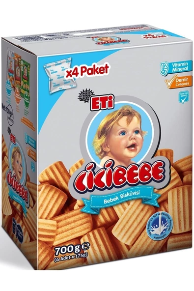 Eti Cicibebe Bebek Bisküvisi 700 Gr