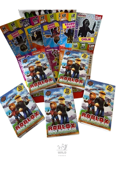 Roblox Özel Seri 2024 Sürpriz Hologramlı Oyun Kartı 24 Paket İçinde Toplam 240 Adet Kart - 2