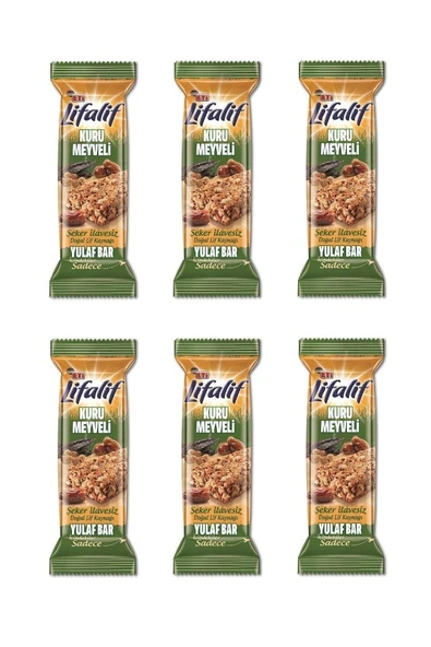 Eti Lifalif Kuru Meyve Müslibar 35 G 6 Adet - 2