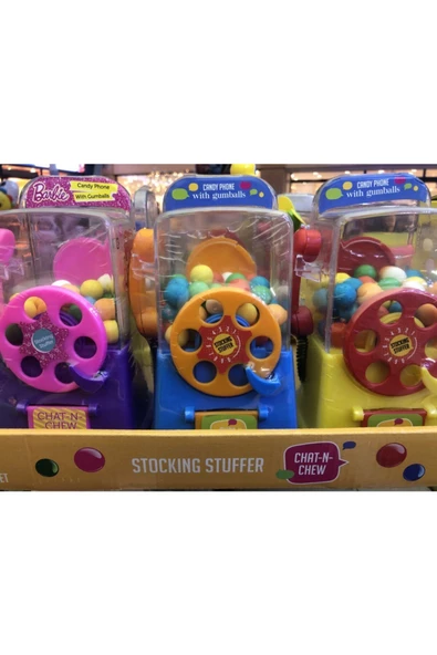 CANDY PHONE Telefon Kulubesi Sakız Makinesi - 3