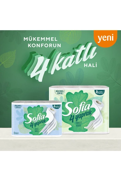Sofia 4 Yaprak Tuvalet Kağıdı 8'li - 2
