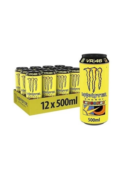 Monster Energy Monster 500ml Rossı*12 Adet