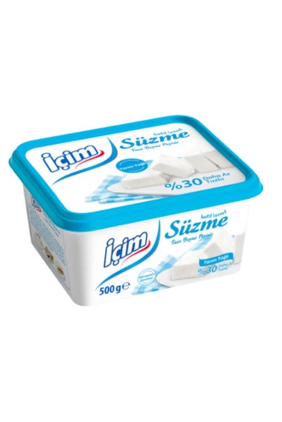 İçim Yarım Yağlı Süzme Peynir 500 G