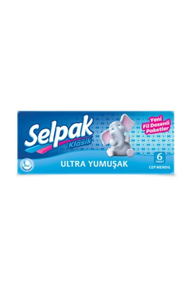 Selpak Selpak Cep Mendil  6'Lı Paket