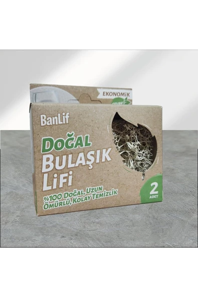 XENO COMPANY Doğal Bulaşık Lifi Sağlıklı Kabak lifi