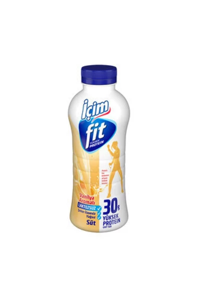 İçim Fit Protein Süt Vanilya 500 Ml ( 2 Adet )