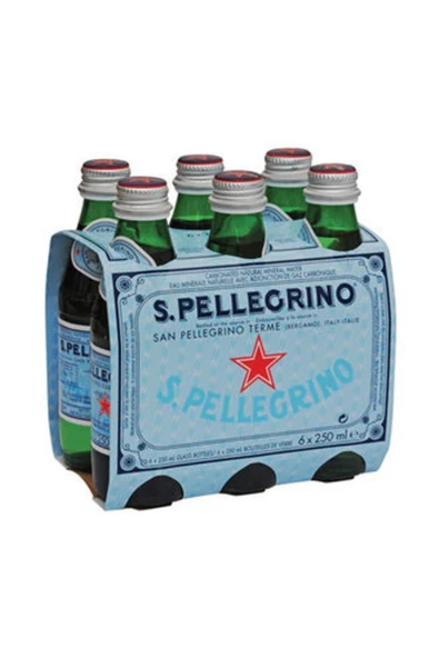 ŞAN San Pellegrino Doğal Mineralli Su 6x250 Cl