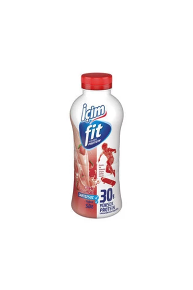 İçim Fit Protein Çilekli Laktozsuz Süt 500 Ml ( 2 Adet )