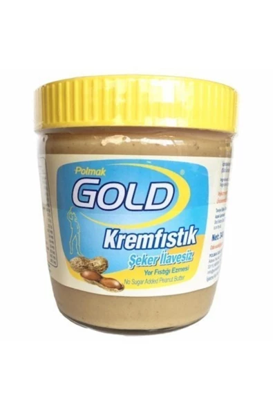 Gold Polmak Krem Fıstık Şekersiz 340 Gr.