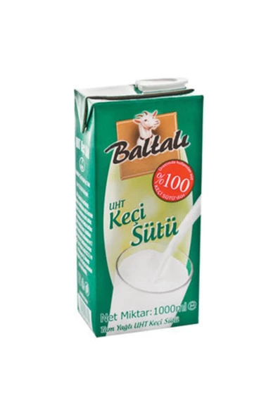 Baltalı 100 Keçi Sütü Uht 1 lt 6 Adet