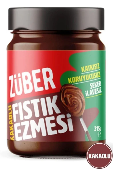 Züber Kakaolu Fıstık Ezmesi 315 G