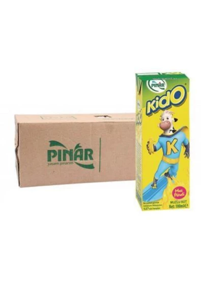 Pınar Kido Muzlu Süt 180 Ml X 27 Adet