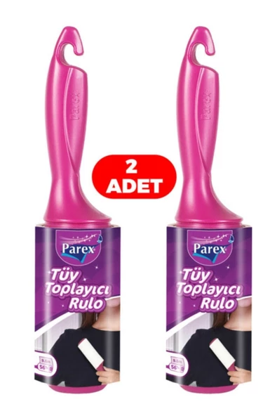 Parex Premium Tüy Toplayıcı Rulo 56 Yapraklı X 2 Adet