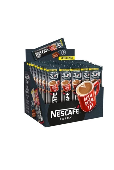 Nescafe 48 Adet 3 Ü 1 Arada Extra Kahve