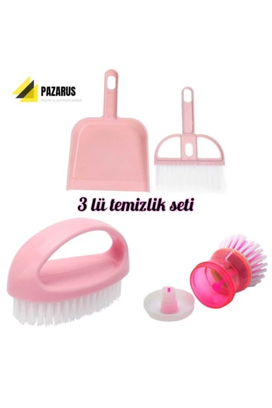 babyblog Banyo Küvet Lavabo Temizleme Fırça Seti