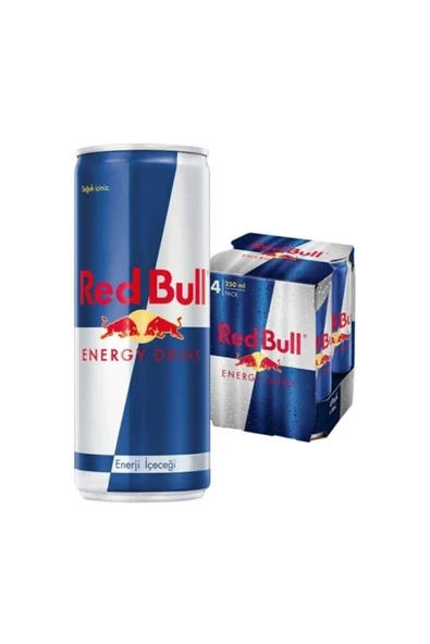 Red Bull Redbull Classic Enerji Içeceği 250 ml 4 Adet 4x250ml Içecek