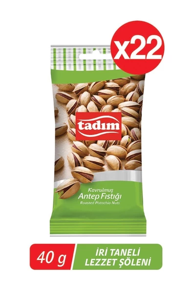 Tadım Antep Fıstığı 40gr 22'li Paket