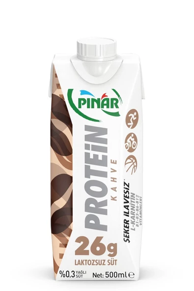 Pınar Protein Kahveli Süt 500 ml ( 1 ADET )