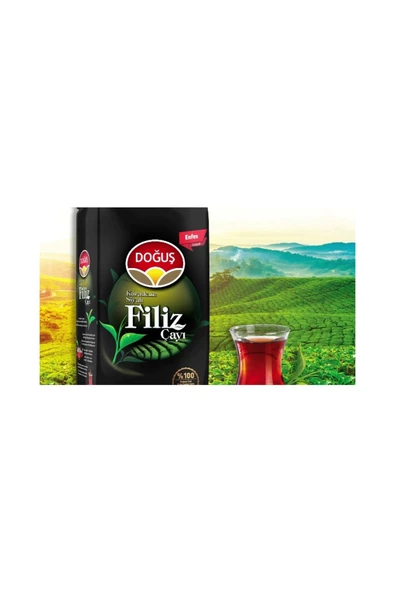 Doğuş Siyah Filiz Çayı 1000 gr 2'li Paket - 3