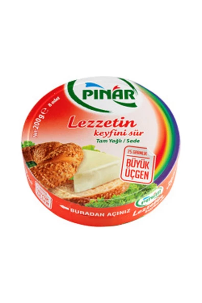 Pınar 8'li Üçgen Peynir 25 gr