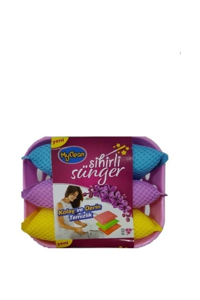 MyClean My Clean Sihirli Bulaşık Süngeri 3'lü