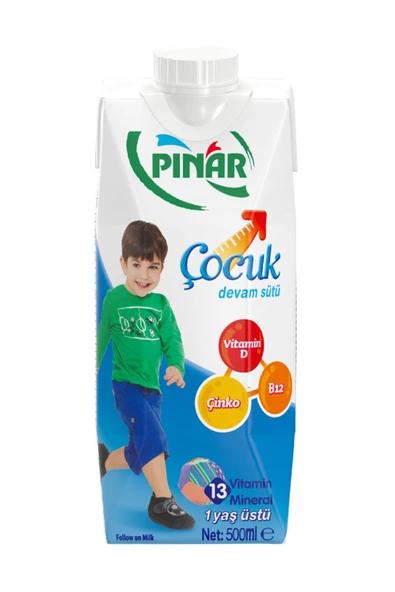 Pınar Pınar Çocuk Devam Sütü 500 Ml