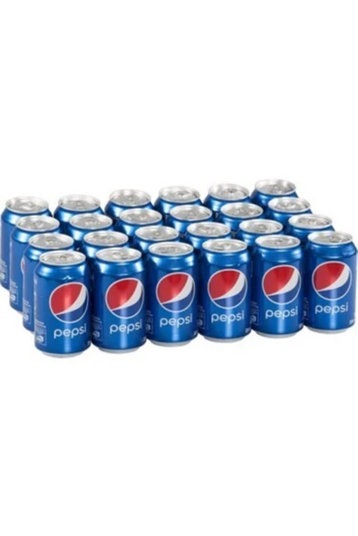 Pepsi Kutu Cola 330 ml. 24'lü