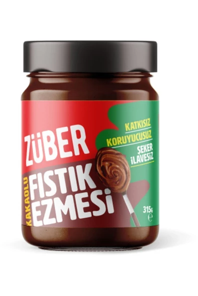 Züber Kakaolu Fıstık Ezmesi 315gr