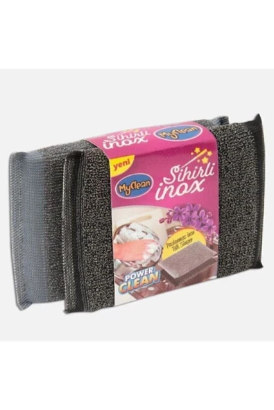 MyClean My Clean Sihirli Inox Paslanmaz Telli Sünger 2li - 2