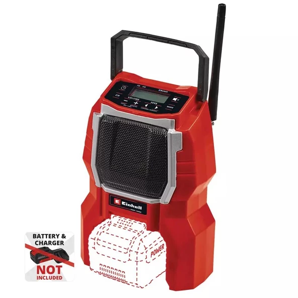Einhell TC-RA 18 Lİ BT Solo Radyo 3408017 ürün görseli 1