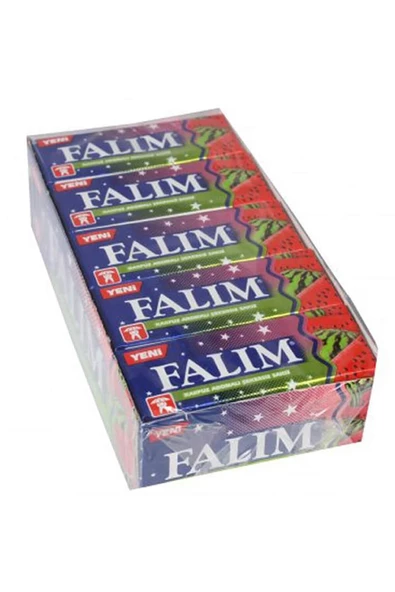 Falım 5 li Falım Şekersiz Sakız Karpuz Aromalı  20li kutu
