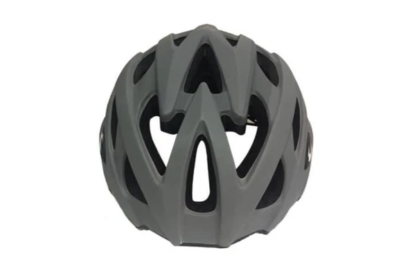 Zozo Kask MV29 Arka Led Lambalı Fileli MTB Bisiklet Kaskı XL Beden Gri Koyu Gri