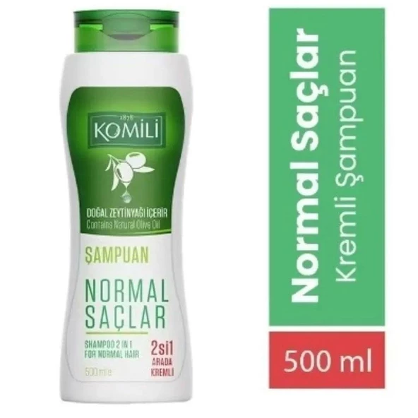 Komili 2'si 1 Arada Kremli Temel Bakım Şampuanı 500ml ürün görseli 1