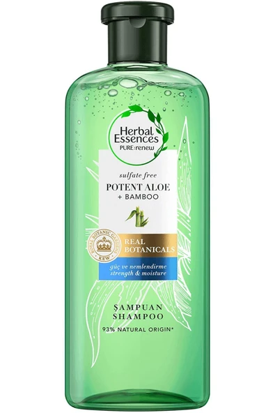 Sülfatsız Bambu Şampuan 380 Ml Şampuan
