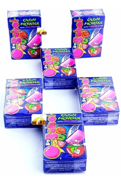 Big Babol Mega Box Karışık Meyve