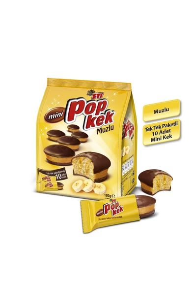 Eti Popkek Mini Muzlu Kek 180 g x 2 Adet - 3