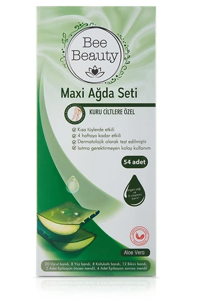 Maxi Ağda Seti Aloe Vera 54'lü