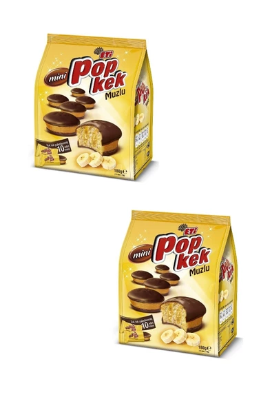 Eti Popkek Mini Muzlu Kek 180 g x 2 Adet - 2