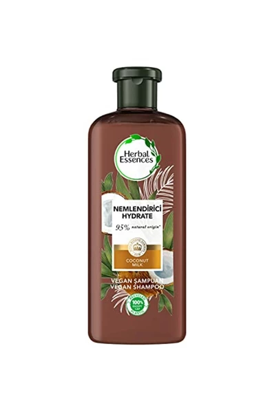 Herbal Essences Vegan (Sülfatsız) Şampuan Nemlendirici Hindistan Cevizi Sütü 400 Ml.