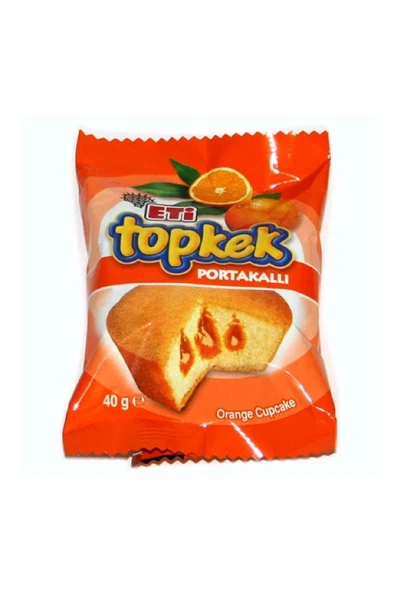Eti Topkek Portakallı 40 Gr (24 Adet)