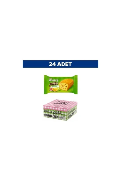 Ülker DANKEK PÖTİ MEYVELİ KEK 35 GR ( 24 ADET )