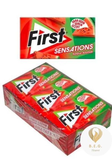 KENT First Sensations Karpuzlu Sakız 27 gr (12 ADET)