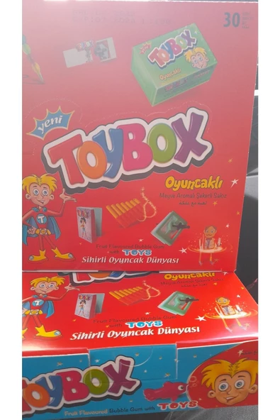 Toybox Oyuncakli Meyve Aromali Sakiz