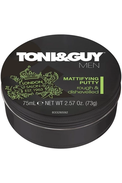 Toni&Guy Doğal Mat Etki Şekillendirici Krem Wax 75 ml