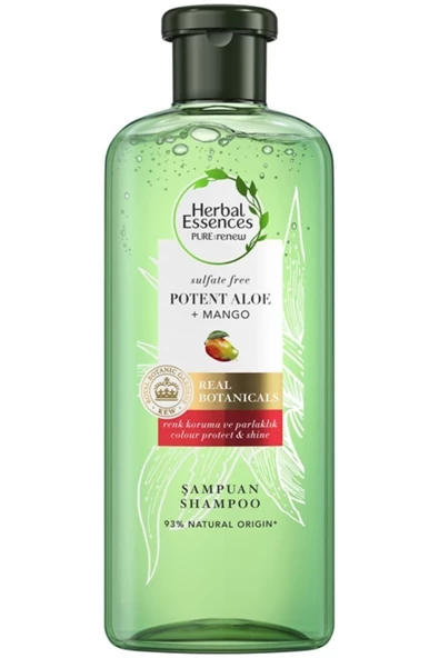 Herbal Essences Nemlendirici Ve Parlaklık Verici Mango Şampuan Unisex 380 Ml Vegan