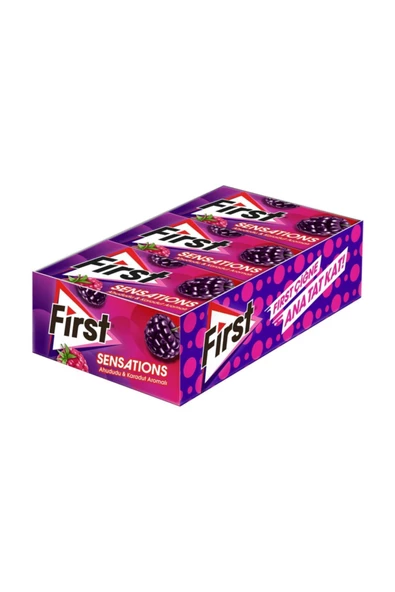 First Sensations Karadut Aromalı 27gr - 12 Adet