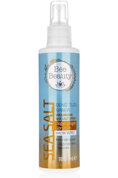 Bee Beauty Deniz Tuzu Spreyi 180 Ml Kategori: Saç Spreyi