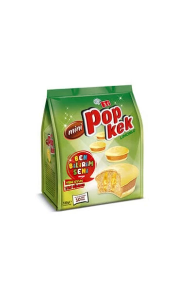 Eti Popkek Mini Limonlu Kek 180 gr ( 2 ADET )