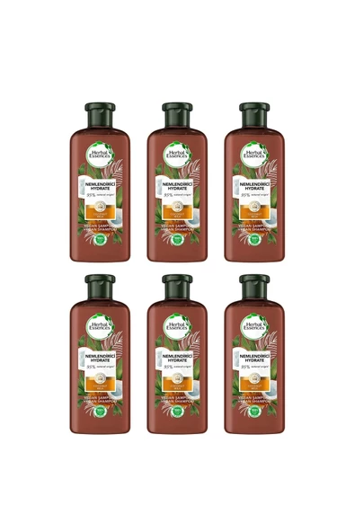 Herbal Essences Vegan Şampuan Nemlendirici Hindistan Cevizi Sütü 400 ml X 6 Adet